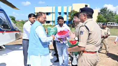 मुख्यमंत्री श्री विष्णु देव साय पहली बार पहुंचे तेलासी पुरी धाम