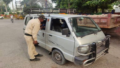 वाहन चेकिंग की मुहिम जारी