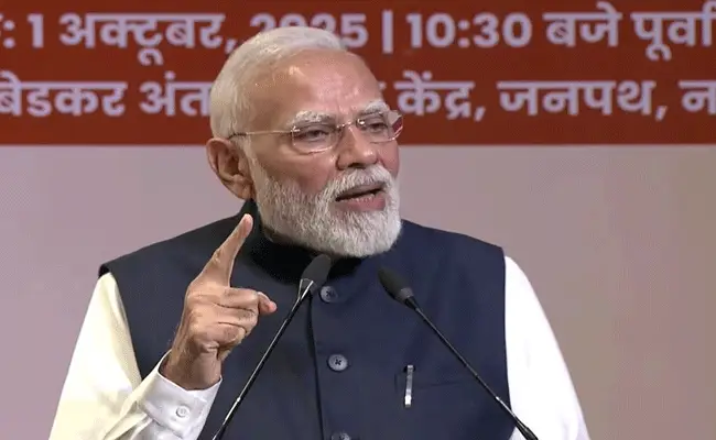 आरएसएस शताब्दी समारोह में बोले पीएम मोदी- राष्ट्रीय स्वयं सेवक संघ का मूल भाव राष्ट्र प्रथम की भावना