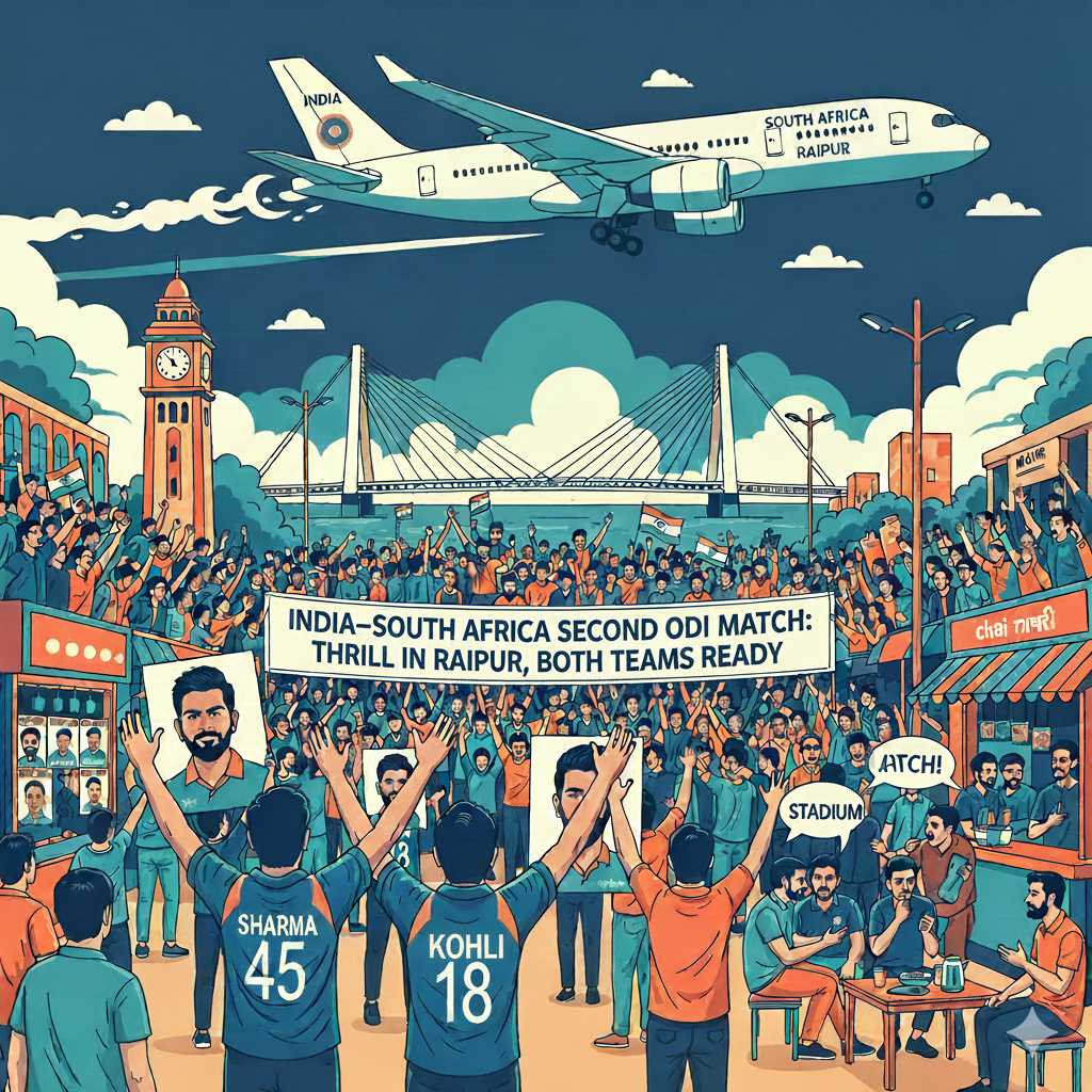 भारत–साउथ अफ्रीका दूसरा वनडे मैच