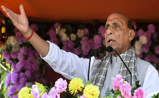 राजनाथ सिंह ने पाकिस्तान को दी चेतावनी- बंगाल पर नजर उठाई तो इतने टुकड़े  करेंगे कि... - Aditya Bharat Hindi News