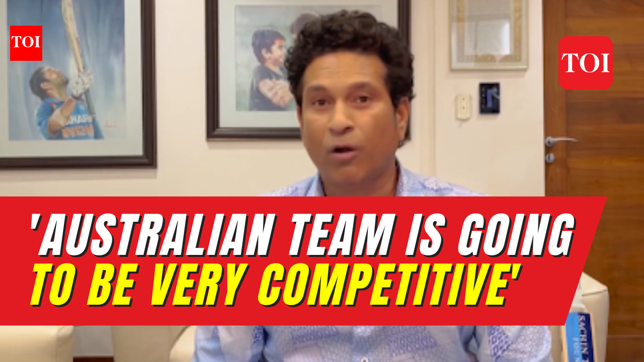 ‘Australian team going to be very very competitive…’ Sachin Tendulkar
