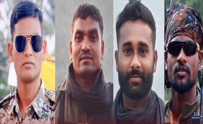 छत्तीसगढ़ के कांकेर में आईईडी ब्लास्ट, डीआरजी के 4 जवान शहीद