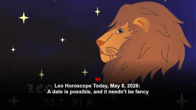 Leo Horoscope Today, May 8, 2026: A date is possible, and it needn’t be fancy