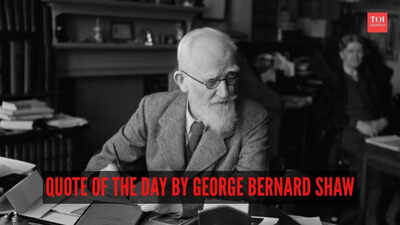 George Bernard Shaw Quote: Quote of the day by George Bernard Shaw: “Life isn’t about finding yourself. Life is about…”