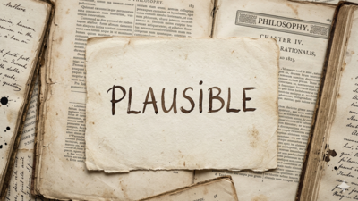 Word of the day: Plausible |