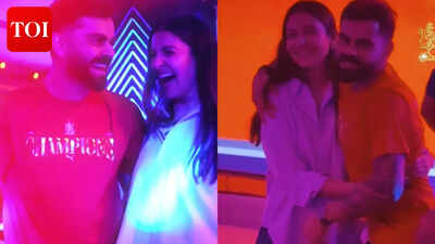 Virat Kohli dances the night away with Anushka Sharma as RCB celebrates second IPL title after beating Gujarat Titans – WATCH |